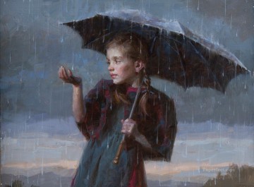 Women Painting - pennys rain MW Impressionist